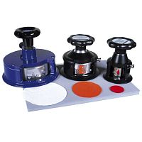 Sample cutting device 240, 230filmfor paperfabric