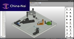 Design software FixtureBuilderCADprogrammingfor aeronautics