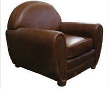 Traditional club chair CLUBleather