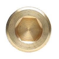 Round plug DIN 906with hexagonal headmalethreaded