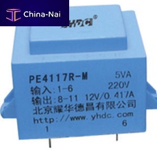 Electrical power supply transformer PE4117R-Mencapsulatedsingle-phasePCB