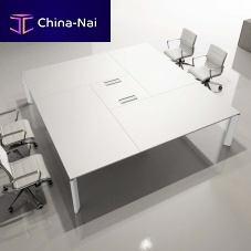 Contemporary boardroom table XENO ALTIUSwoodenmelaminealuminum