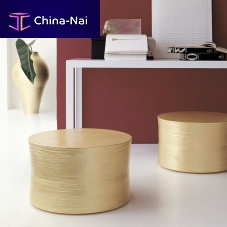 Contemporary stool Goldceramicceramic basecentral base