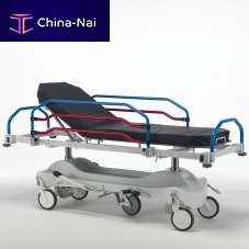Emergency stretcher trolley MX1/MX2 - Adjustable/fixed height transport stretcherstransporthydraulicheight-adjustable