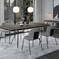 Contemporary chair STUDIOindoorfabricwooden