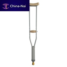 Walking stick with offset handle DP-101height-adjustablefoldinganti-slip