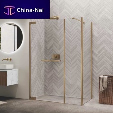 Swing shower screen N180rectangularcornerfor alcoves