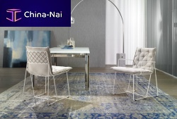 Contemporary chair SYRMAindoormetalupholstered