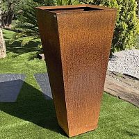 Stainless steel flower pot TULUMCOR-TEN® steelfree-standingother shapes
