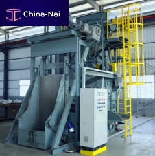 Belt shot blasting machine Q15GNcaterpillar beltfor metalfor surface cleaning