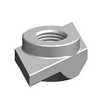 T nut steelthreadedfor profile assembly
