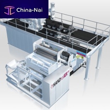Flat-film extrusion line HANDrollEX® seriesfor thermoplasticsmultilayerfor stretch film