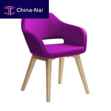 Contemporary chair POLO+ indoorfabricoak