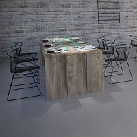 Contemporary chair RIBELLEoutdoorindoorsteel