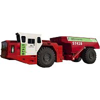 Articulated dump truck ST42Batteryelectricfor underground mining