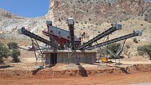 Jaw crushing plant stationaryrubber-tiredcrawler
