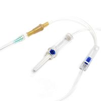 IV infusion set PVCwith Y portwith drip chamber