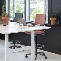 Contemporary chair AHREND 2020 WORKindoormetaladjustable-height