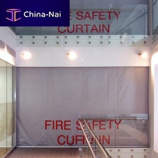 Fireproof fabric for curtainplainfiberglass