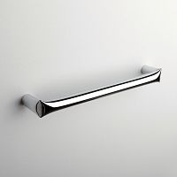 1-bar towel rack FOLD 45 wall-mountedchrome-plated brasspolished