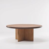 Contemporary dining table CALAteakaluminummarble