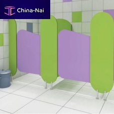 Fixed partition KINDERGARTEN COLORED DESIGNslidingwall-hunglaminate