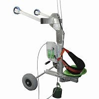 Electric working seat for suspension compact