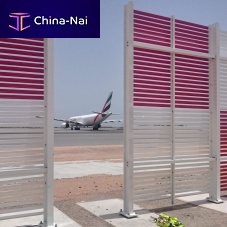 Airport jet blast deflector BlastEx® fiberglassmetal