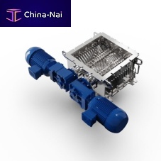 Bulk solids lump breaker KLP-400kniferobustfor recycling