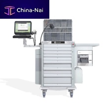 Trolley-mounted anesthesia workstation XT Workstationwith respiratory monitoring