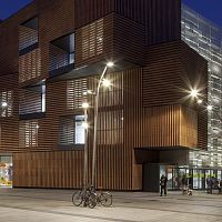 Urban lamp post FULcontemporarygalvanised steelCOR-TEN® steel