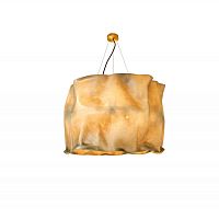 Pendant lamp RUBYbrushed brassfiberglassresin