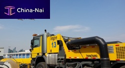Snow plow vehicle Jetbroom 9000 A/Hdiesel