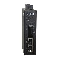 Industrial converter HNT-1402FM/FS-T-X6RmediaEthernet to FiberDIN rail