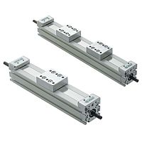 Trapezoidal screw linear unit MAU5040DS, MAU5040DWmanualaluminumcompact