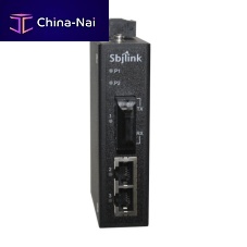 Industrial converter HNT-1402FM/FS-T-X6RmediaEthernet to FiberDIN rail
