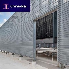 Perforated sheet metal ECOSCREEN® : CS-260ribbedaluminumfor facade cladding