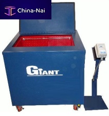 Polishing vibratory finishing machine Wedge (W) industrialfor wheel rimsmetal