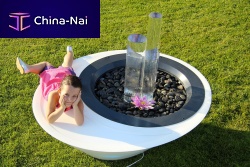 Garden fountain ZEN SITTINGindoorplasticcontemporary