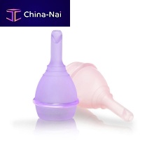 Silicone menstrual cup