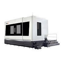 CNC drilling and milling machine MAD1512Shorizontalrotating table5-axis