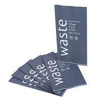 Aircraft sick bag paper