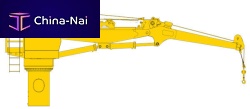 Ship crane K SERIESfor decksarticulatedactive heave compensation