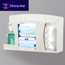 Wall-mounted hygiene station 17777