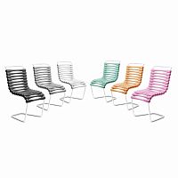 Contemporary chair BOUNCE outdoorindoormetal