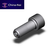 Thrust screw TSH-0375-Scylindrical headhex socketsteel