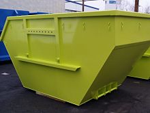 Metal waste bin AMindustrial wastefor urban wastestackable