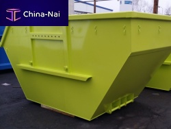 Metal waste bin AMindustrial wastefor urban wastestackable