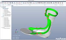 Orthopedic software MediACE3Drehabilitationdesignscan