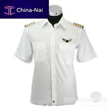 Men's uniform Luxury poplinfor pilotcotton